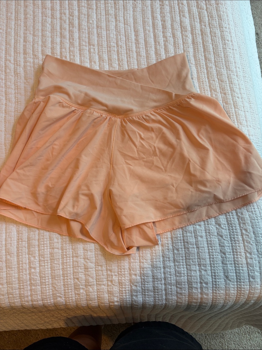 Women’s Peach Soft Waistband Shorts